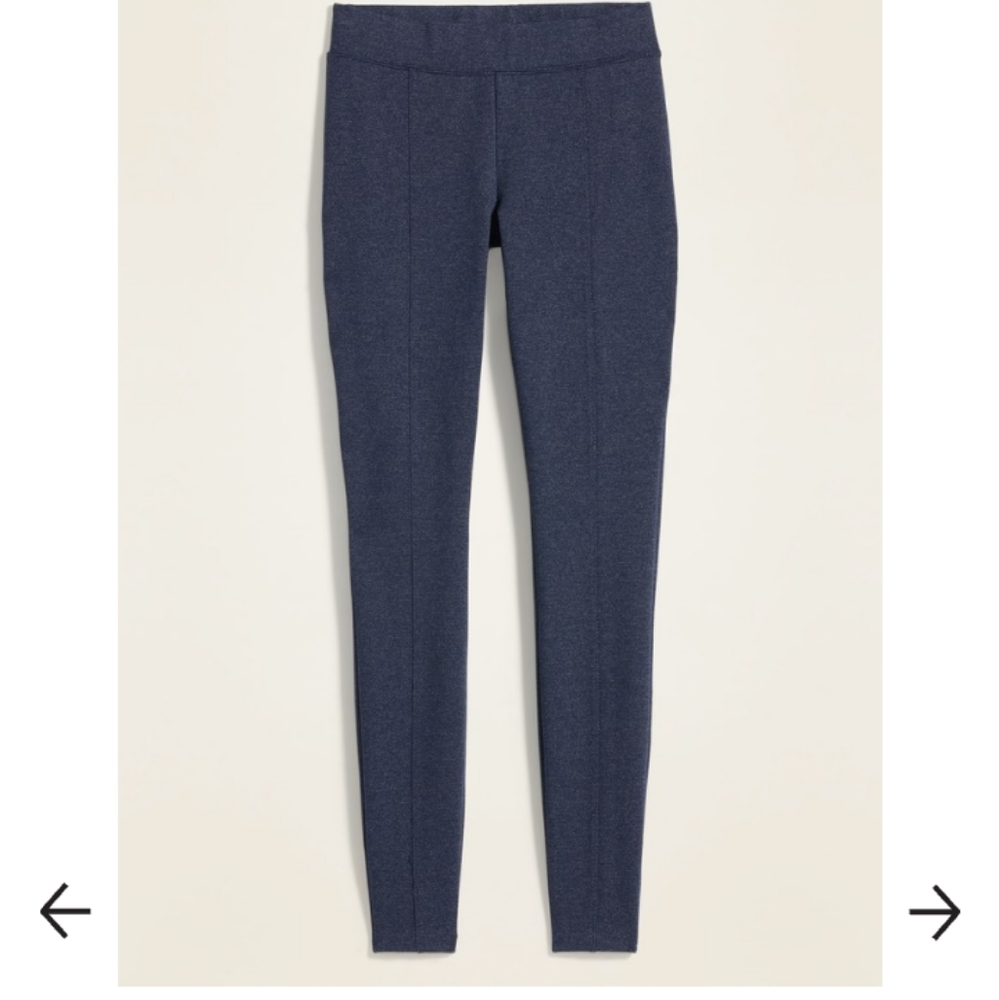 Old Navy Stevie high rise leggings (navy blue)